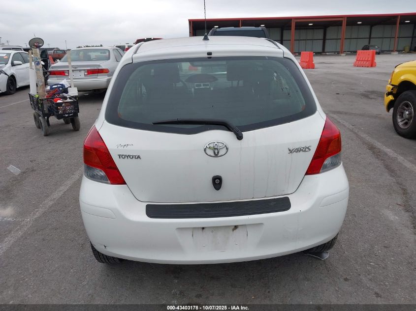 2010 Toyota Yaris VIN: JTDKT4K38A5303238 Lot: 43403178
