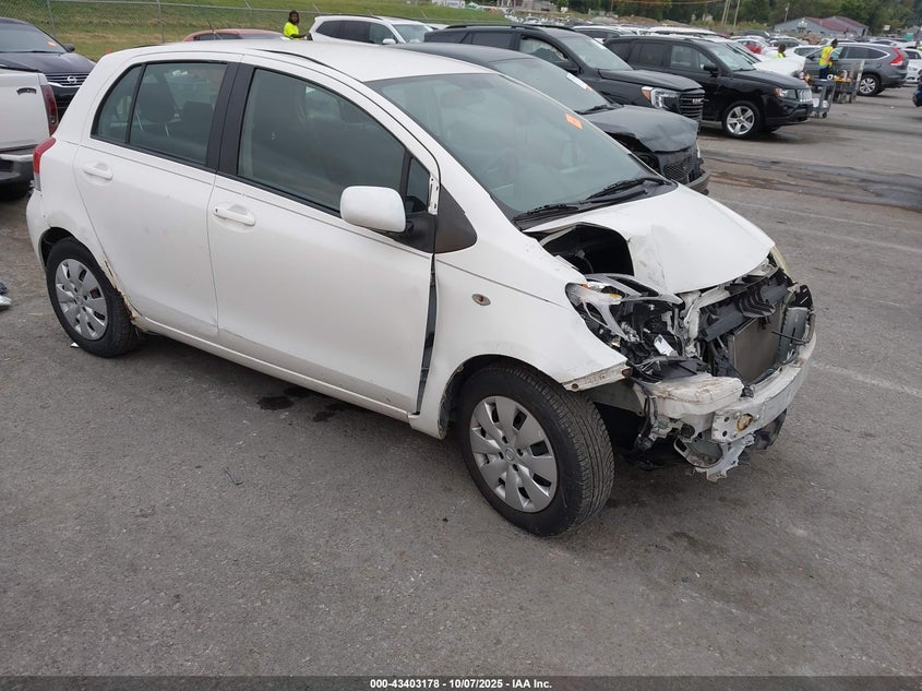 JTDKT4K38A5303238 2010 Toyota Yaris auction photo 1