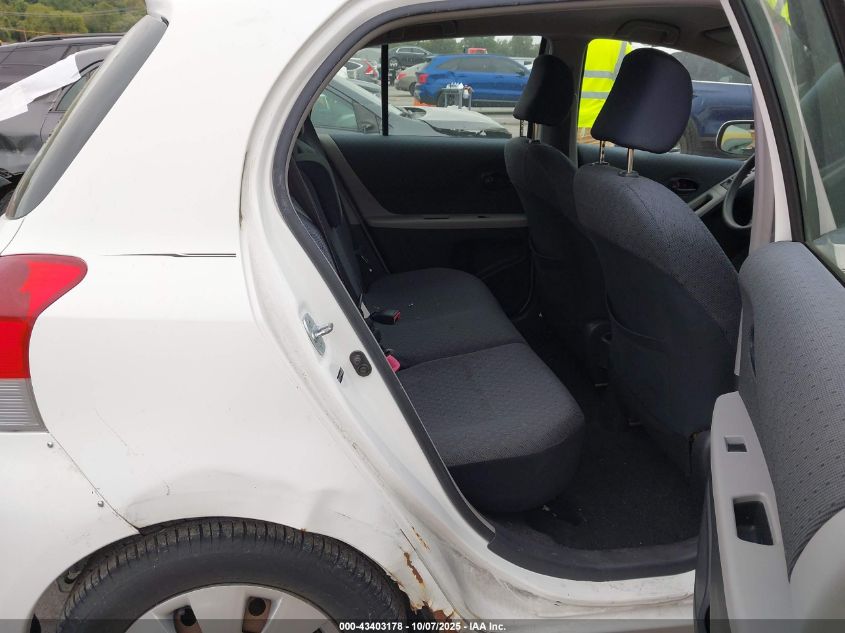 2010 Toyota Yaris VIN: JTDKT4K38A5303238 Lot: 43403178