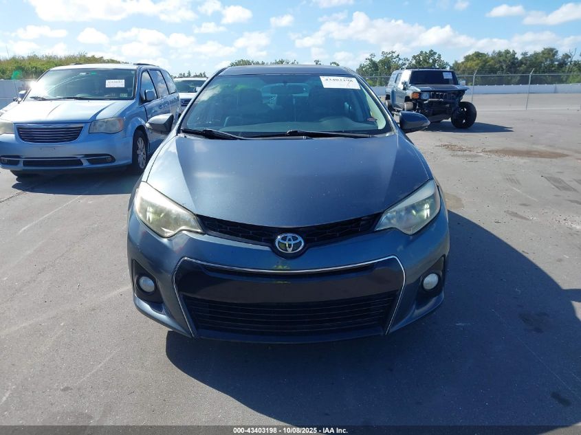 2016 Toyota Corolla S Plus VIN: 2T1BURHE5GC571744 Lot: 43403198