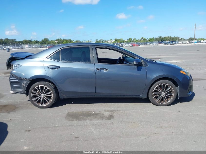 2016 Toyota Corolla S Plus VIN: 2T1BURHE5GC571744 Lot: 43403198