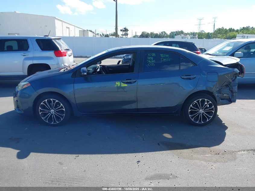 2016 Toyota Corolla S Plus VIN: 2T1BURHE5GC571744 Lot: 43403198