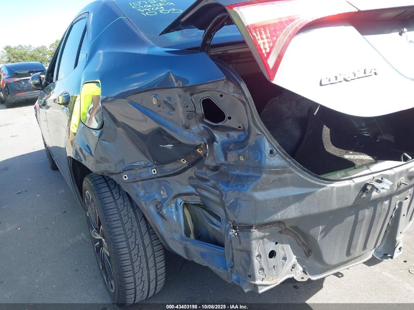 2016 Toyota Corolla S Plus VIN: 2T1BURHE5GC571744 Lot: 43403198