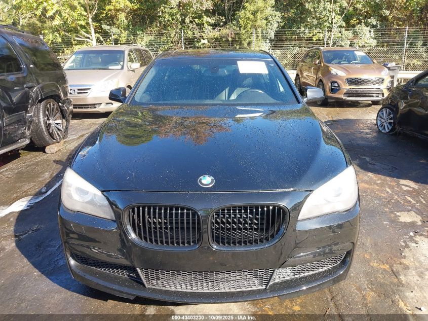 2011 BMW 750Li VIN: WBAKB8C55BCY64551 Lot: 43403230