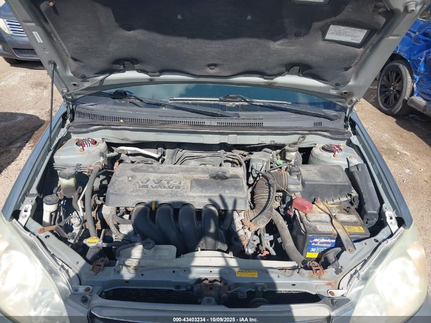 2004 Toyota Corolla Le VIN: 1NXBR32E84Z310724 Lot: 43403234