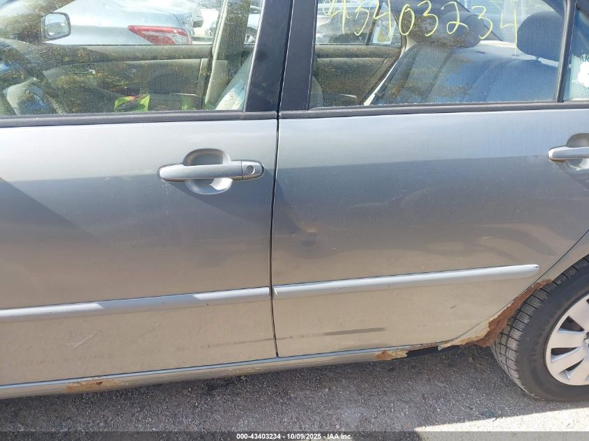 2004 Toyota Corolla Le VIN: 1NXBR32E84Z310724 Lot: 43403234