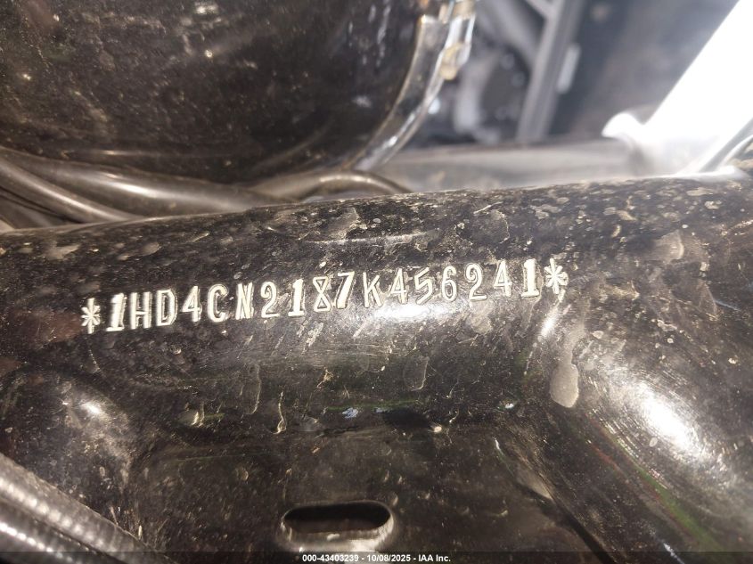 2007 Harley-Davidson Xl883 VIN: 1HD4CN2187K456241 Lot: 43403239