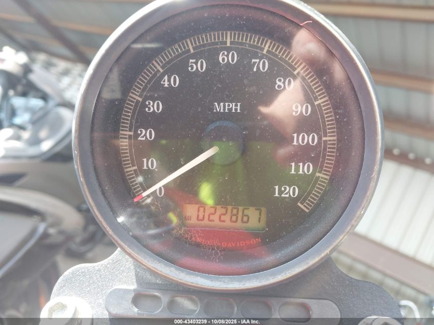 2007 Harley-Davidson Xl883 VIN: 1HD4CN2187K456241 Lot: 43403239