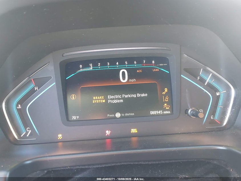 2019 Honda Odyssey Ex-L VIN: 5FNRL6H71KB114533 Lot: 43403271