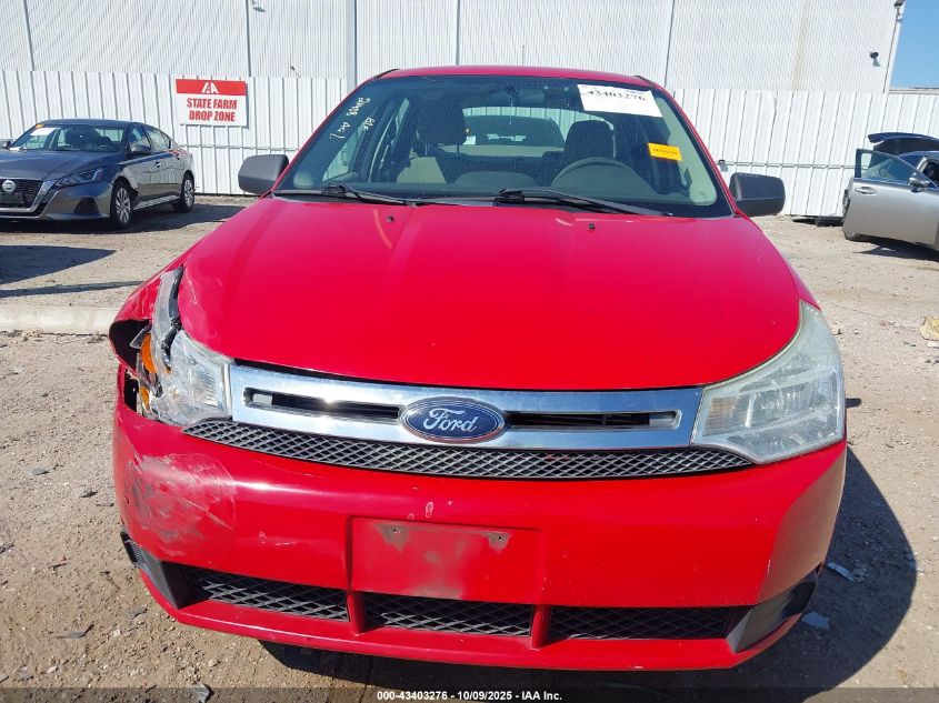 2008 Ford Focus Se/Ses VIN: 1FAHP35N38W284369 Lot: 43403276