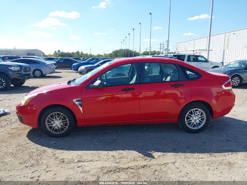 2008 Ford Focus Se/Ses VIN: 1FAHP35N38W284369 Lot: 43403276