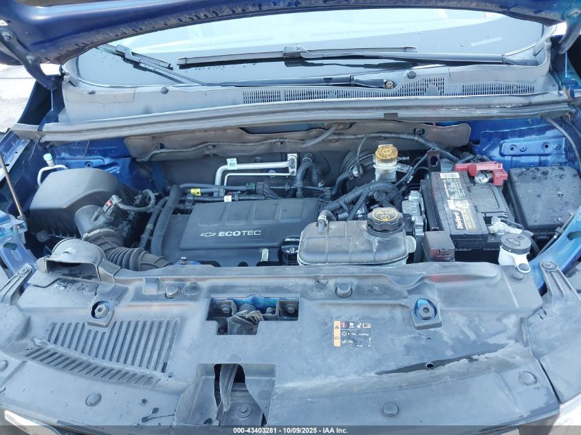 2017 Chevrolet Trax Ls VIN: 3GNCJKSB6HL185732 Lot: 43403281