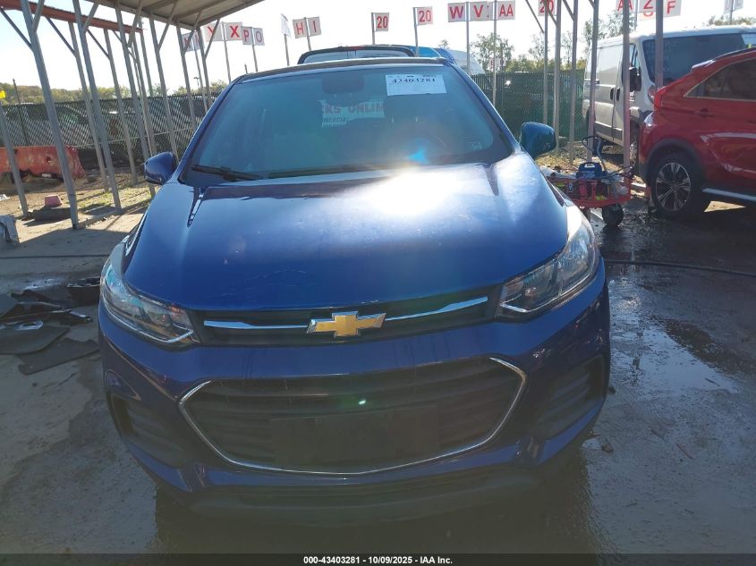 2017 Chevrolet Trax Ls VIN: 3GNCJKSB6HL185732 Lot: 43403281