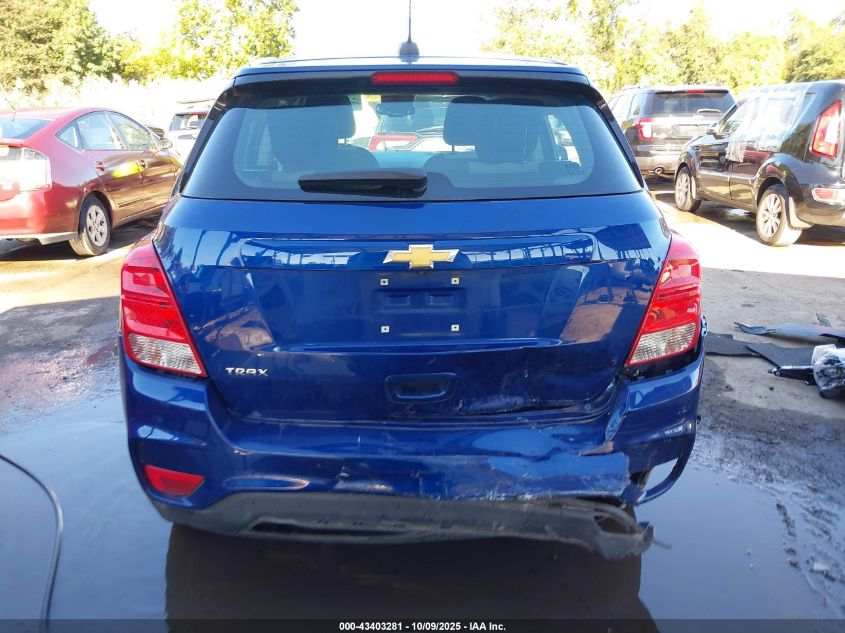 2017 Chevrolet Trax Ls VIN: 3GNCJKSB6HL185732 Lot: 43403281
