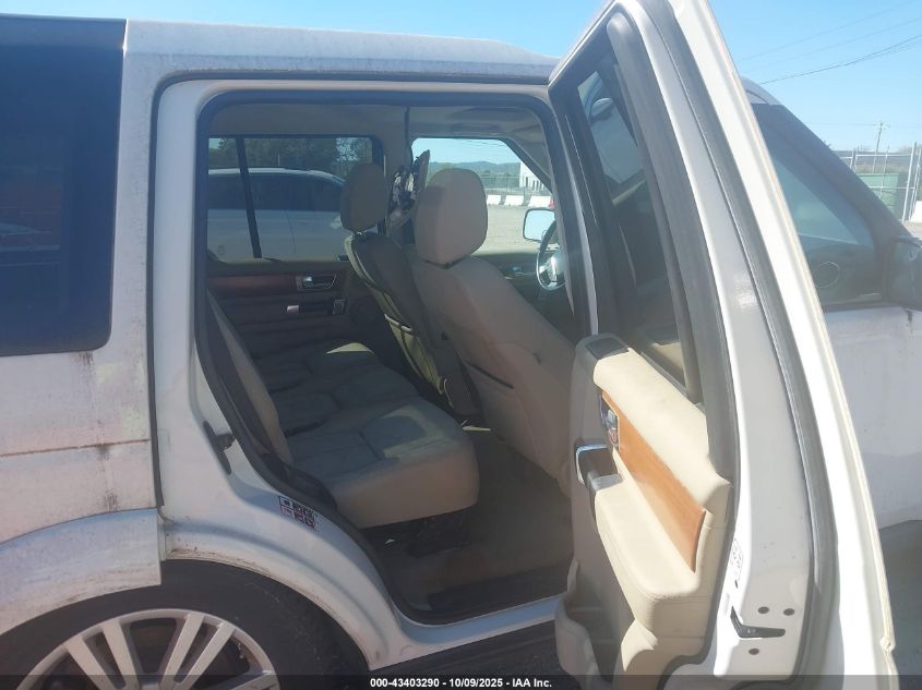 2010 Land Rover Lr4 VIN: SALAK2D44AA525543 Lot: 43403290
