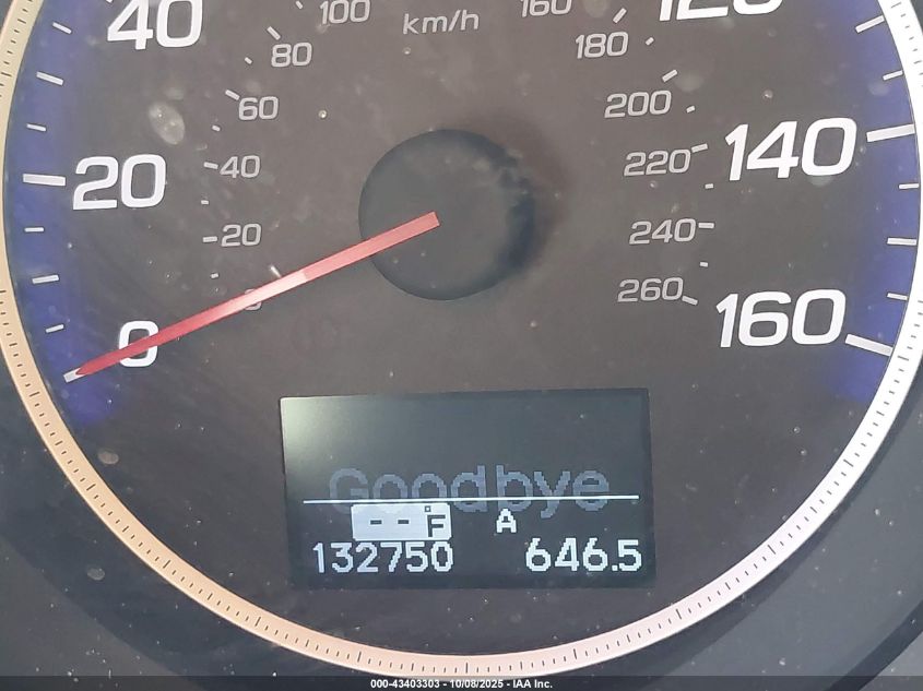 2010 Acura Rdx VIN: 5J8TB1H57AA007358 Lot: 43403303