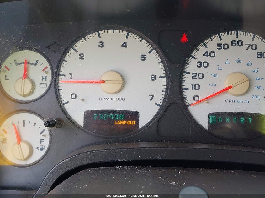 2004 Dodge Ram 1500 Slt/Laramie VIN: 1D7HA18D54J290142 Lot: 43403305