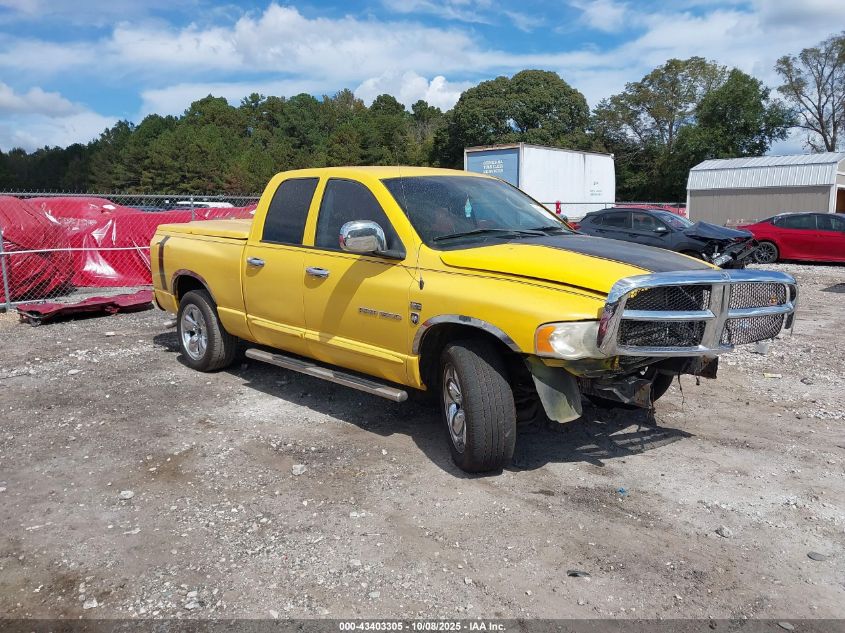 2004 Dodge Ram 1500 Slt/Laramie VIN: 1D7HA18D54J290142 Lot: 43403305