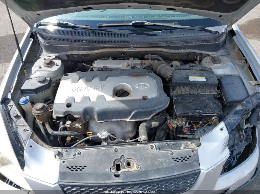 2006 Kia Rio Lx VIN: KNADE123766149654 Lot: 43403311