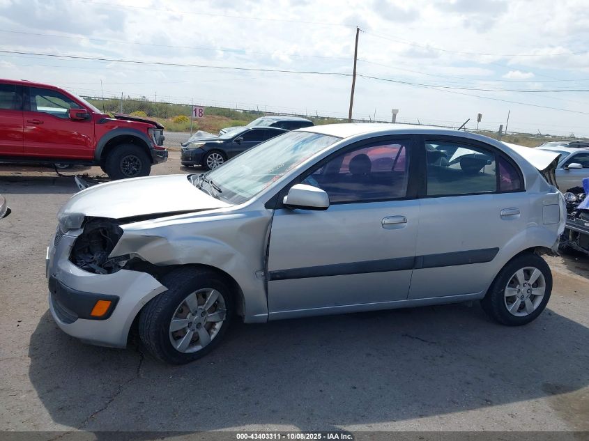 2006 Kia Rio Lx VIN: KNADE123766149654 Lot: 43403311