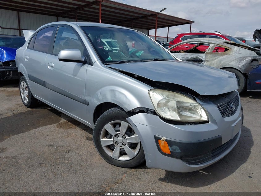 KNADE123766149654 2006 KIA RIO photo no. 8