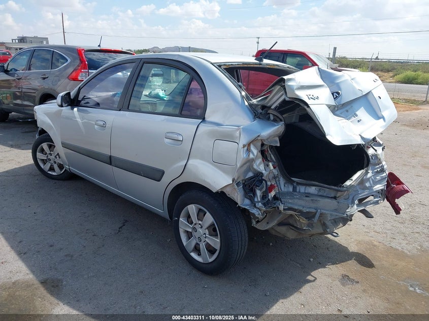 KNADE123766149654 2006 KIA RIO photo no. 3