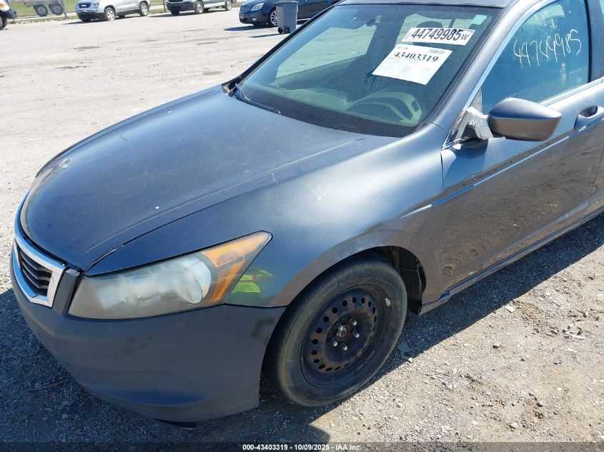 2009 Honda Accord 2.4 Lx VIN: 1HGCP26349A057171 Lot: 43403319