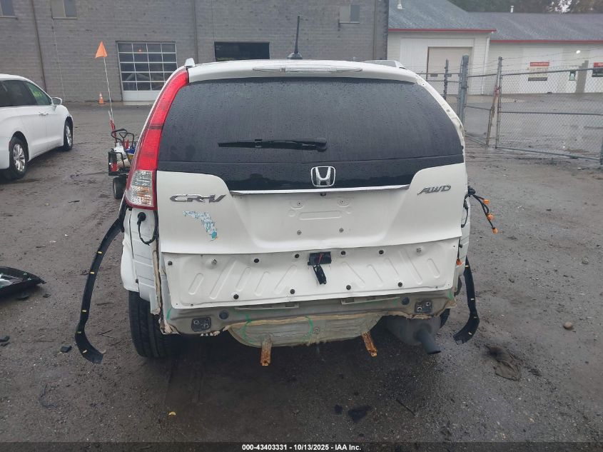 2014 Honda Cr-V Ex-L VIN: 5J6RM4H75EL100826 Lot: 43403331