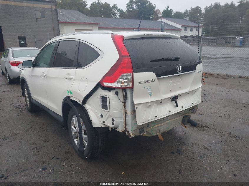 2014 Honda Cr-V Ex-L VIN: 5J6RM4H75EL100826 Lot: 43403331