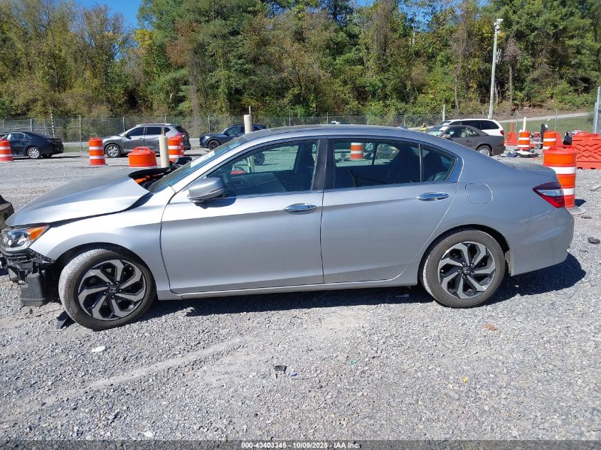 2017 Honda Accord Ex VIN: 1HGCR2F7XHA048468 Lot: 43403345
