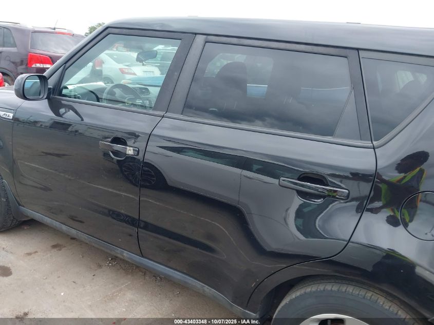 2019 Kia Soul VIN: KNDJN2A29K7915991 Lot: 43403348