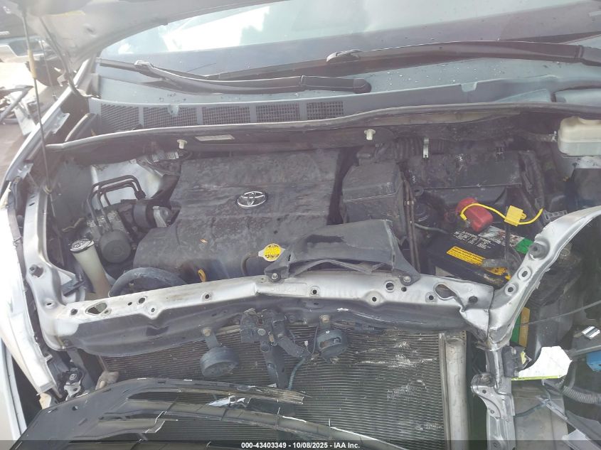 2012 Toyota Sienna Le V6 8 Passenger VIN: 5TDKK3DC8CS267784 Lot: 43403349