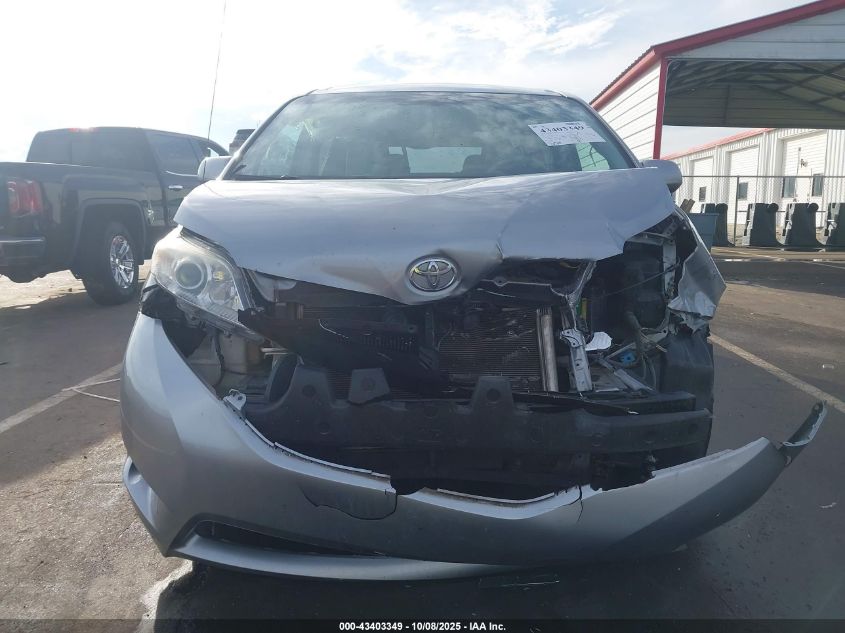 2012 Toyota Sienna Le V6 8 Passenger VIN: 5TDKK3DC8CS267784 Lot: 43403349