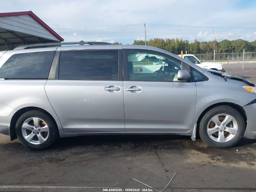 2012 Toyota Sienna Le V6 8 Passenger VIN: 5TDKK3DC8CS267784 Lot: 43403349