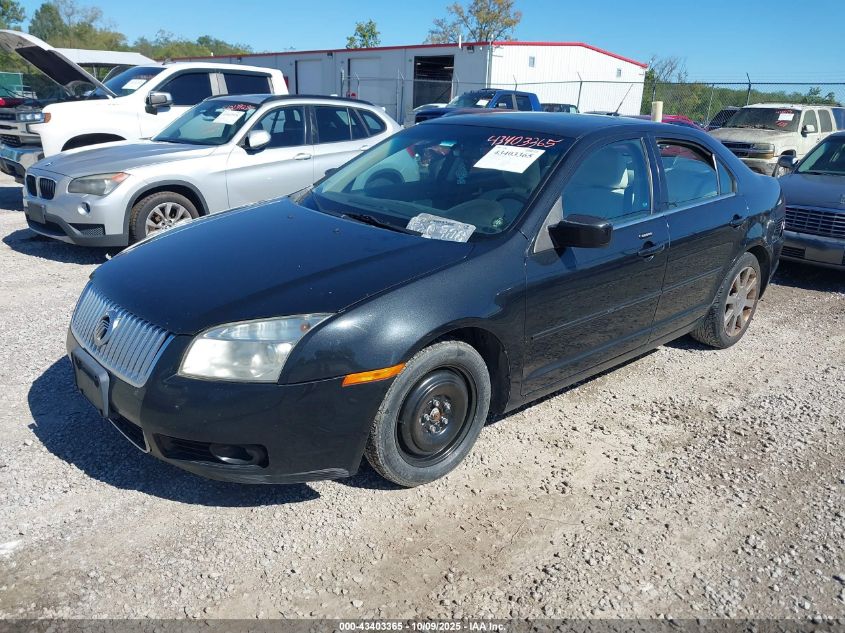 2009 Mercury Milan I4 Premier VIN: 3MEHM08Z39R603708 Lot: 43403365