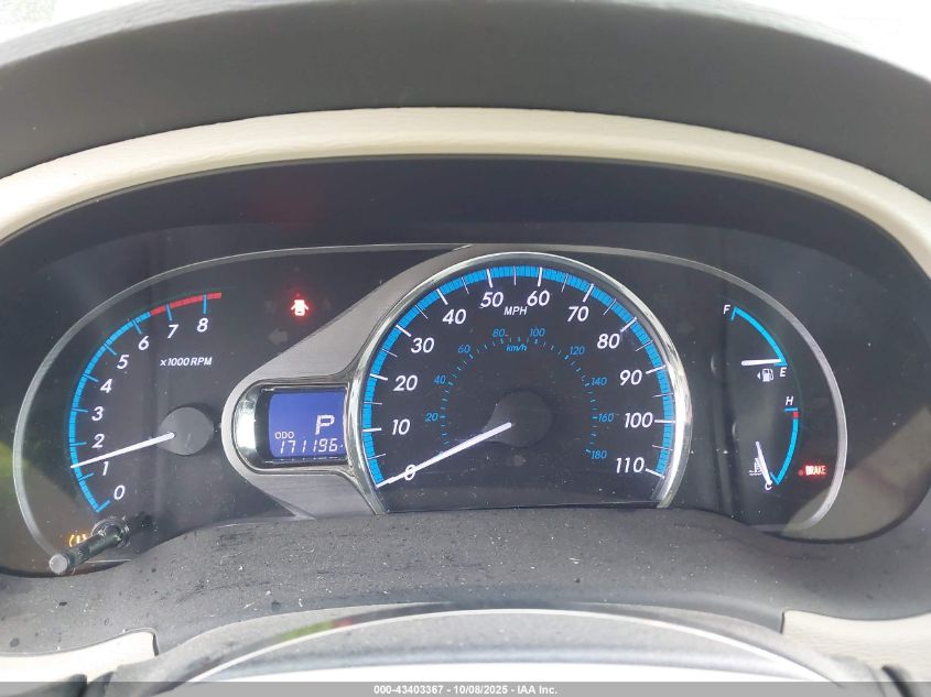 2011 Toyota Sienna Xle V6 VIN: 5TDYK3DC8BS079307 Lot: 43403367