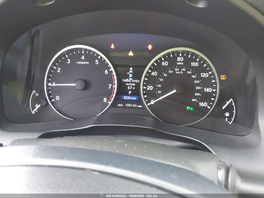 2014 Lexus Es 350 VIN: JTHBK1GG2E2127788 Lot: 43403382