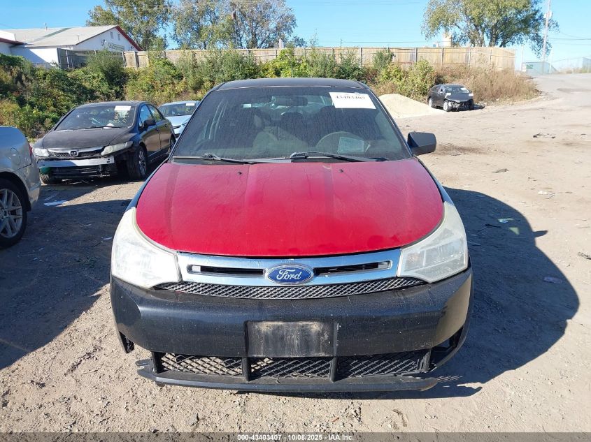 2010 Ford Focus Se VIN: 1FAHP3FN5AW239339 Lot: 43403407