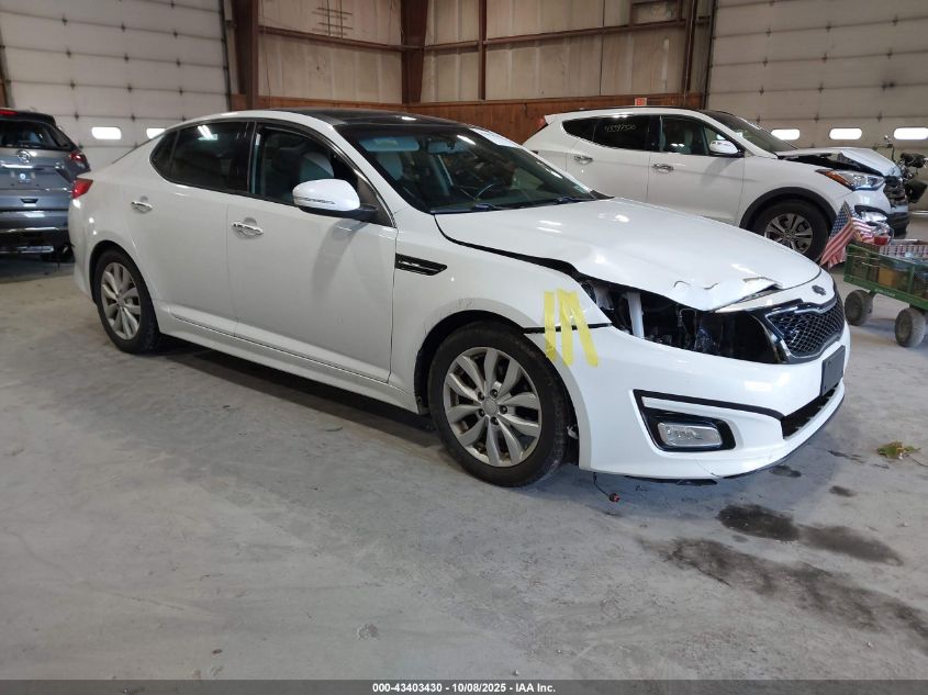 2015 Kia Optima Ex VIN: 5XXGN4A76FG415625 Lot: 43403430