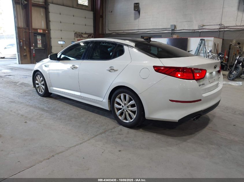 2015 Kia Optima Ex VIN: 5XXGN4A76FG415625 Lot: 43403430