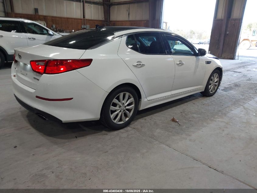 2015 Kia Optima Ex VIN: 5XXGN4A76FG415625 Lot: 43403430