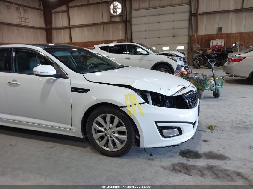 2015 Kia Optima Ex VIN: 5XXGN4A76FG415625 Lot: 43403430