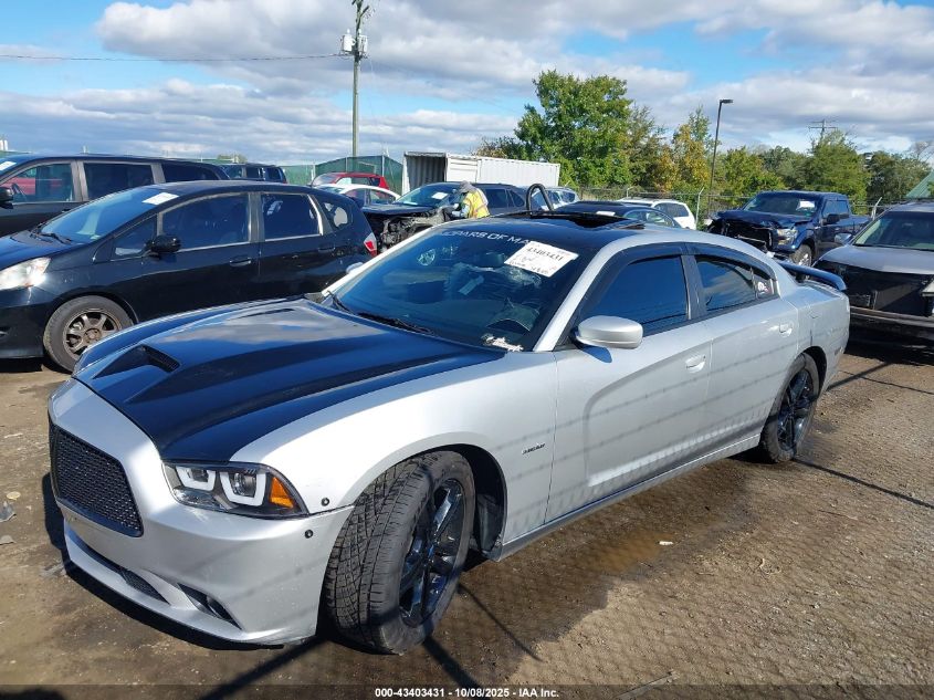 2012 Dodge Charger R/T VIN: 2C3CDXDT0CH143064 Lot: 43403431