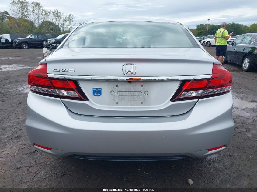 2013 Honda Civic Lx VIN: 19XFB2F5XDE236493 Lot: 43403436