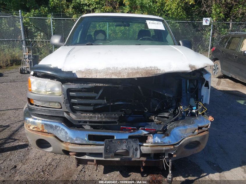 2006 GMC Sierra 2500Hd Work Truck VIN: 1GTHK24U46E150145 Lot: 43403437