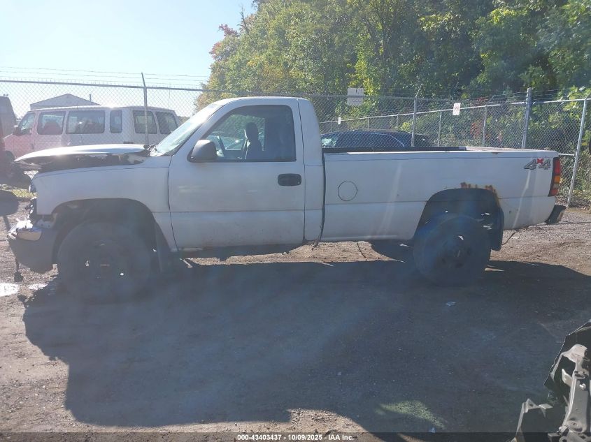 2006 GMC Sierra 2500Hd Work Truck VIN: 1GTHK24U46E150145 Lot: 43403437