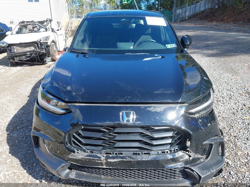 2024 Honda Hr-V Awd Sport/Awd Sport W/O Bsi VIN: 3CZRZ2H58RM768970 Lot: 43403438