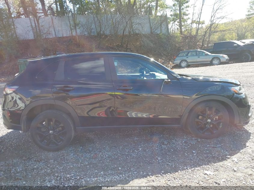 2024 Honda Hr-V Awd Sport/Awd Sport W/O Bsi VIN: 3CZRZ2H58RM768970 Lot: 43403438