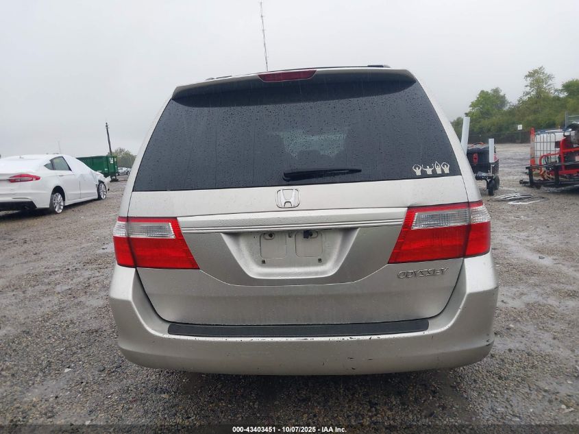 2005 Honda Odyssey Ex-L VIN: 5FNRL38725B013679 Lot: 43403451