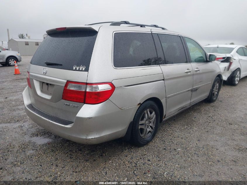 2005 Honda Odyssey Ex-L VIN: 5FNRL38725B013679 Lot: 43403451